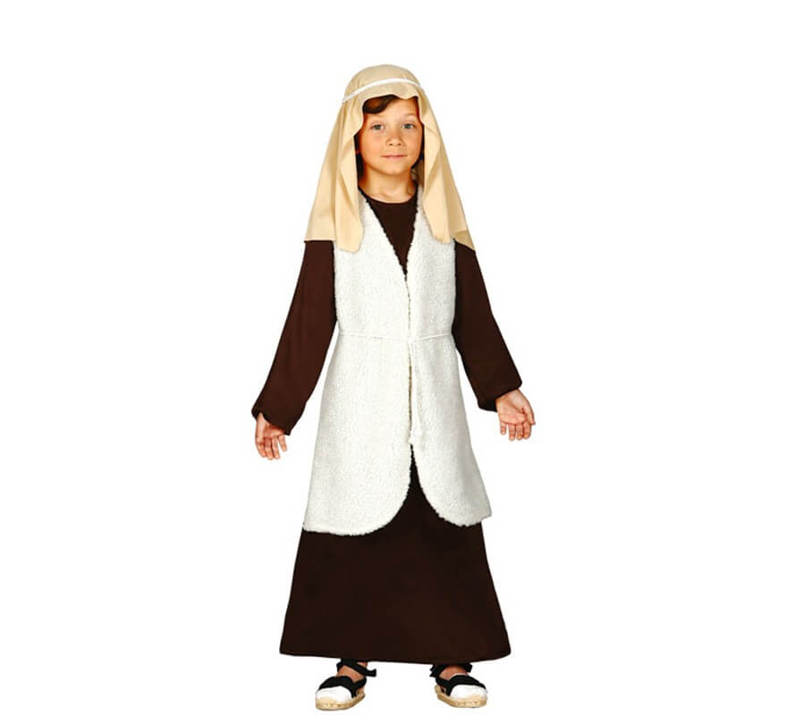 Disfraz de Hebreo marrón para niño