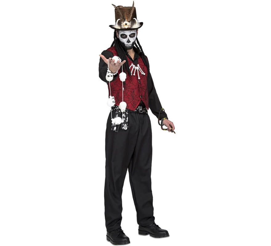 Médico brujo Cinturón Con Bolsa Voodoo Accesorios De Disfraz De Halloween