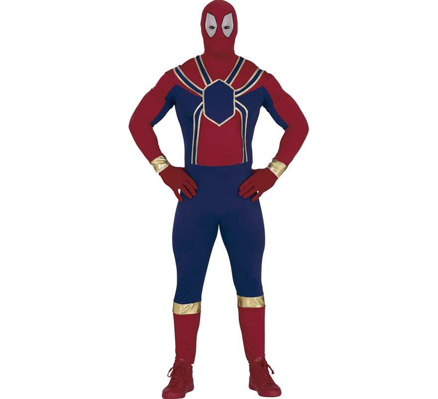 Red Arachnid Hero Costume for Men