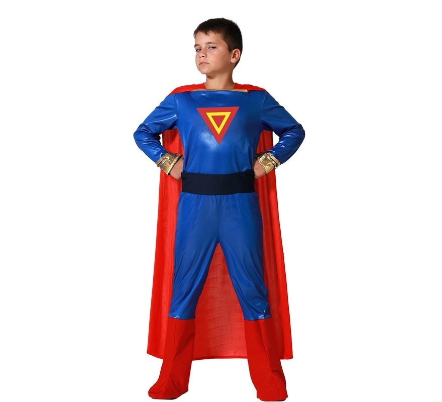 Costume da eroe kryptoniano dei fumetti per bambini