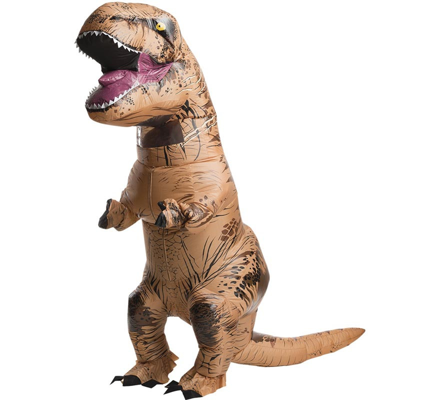 Inflatable T-Rex costume with sound for adults