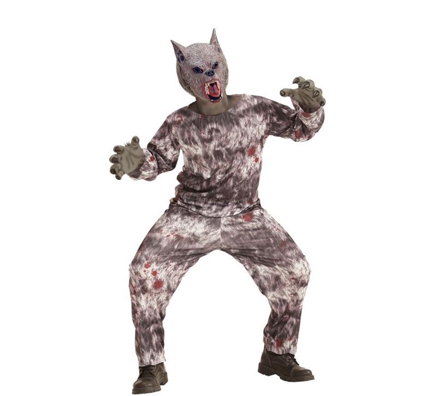 Werewolf Costume with Mask for Boys