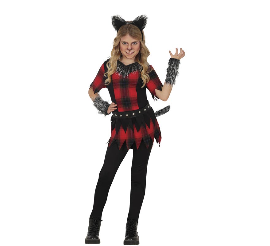 Werewolf costume for girls