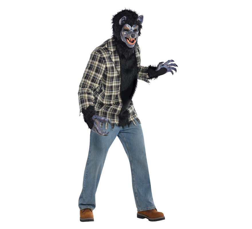 Disfraz de Hombre lobo rabioso para hombres para Halloween