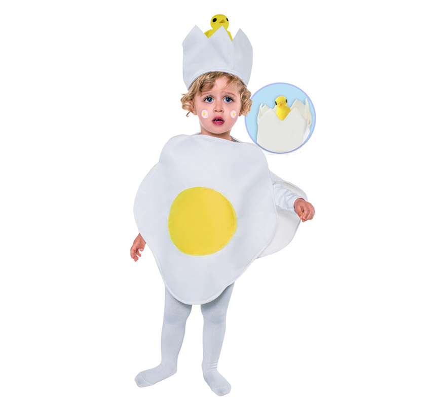 Disfraz de Huevo con Pollito para niños