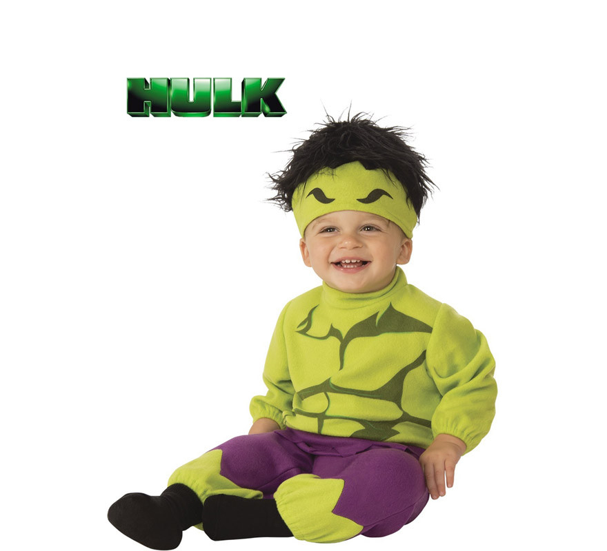 Déguisement Hulk avec chapeau pour bébé