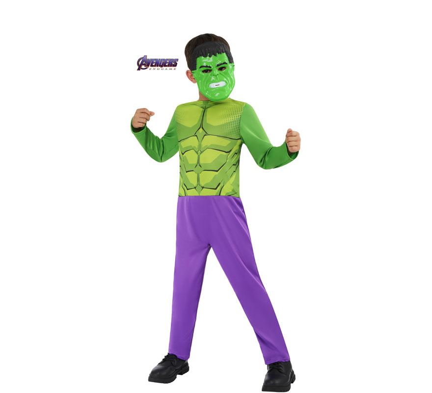 Hulk Costume with Mask for Boys
