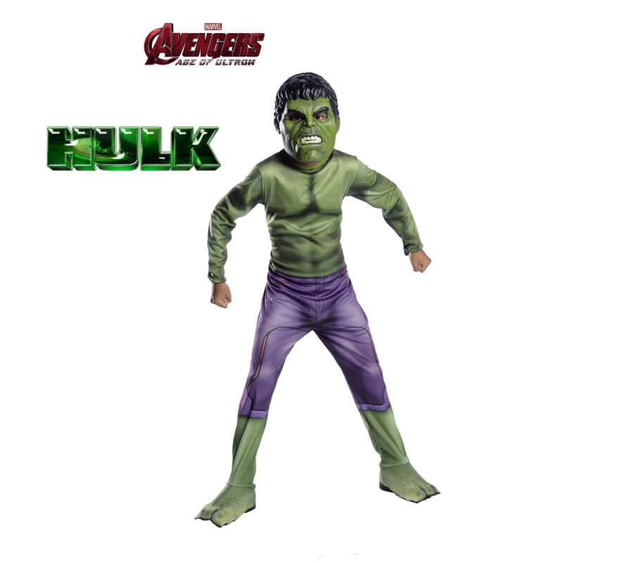 Disfraz de Hulk de los Vengadores para niños
