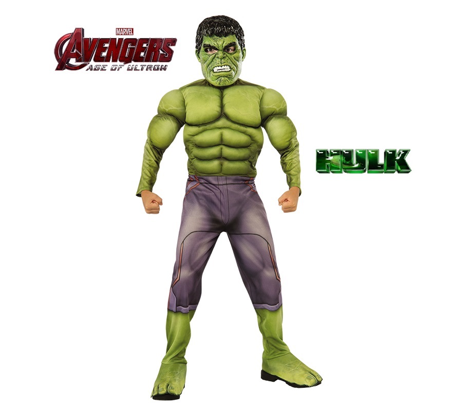 Disfraz de Hulk premium de Los Vengadores 2 para niño