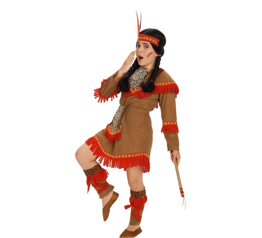 Fato de fantasia indiana para meninas