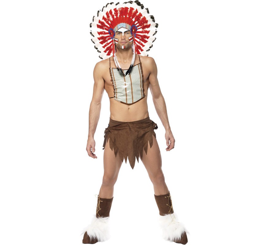 Disfraz de Indio de los Village People para Hombre