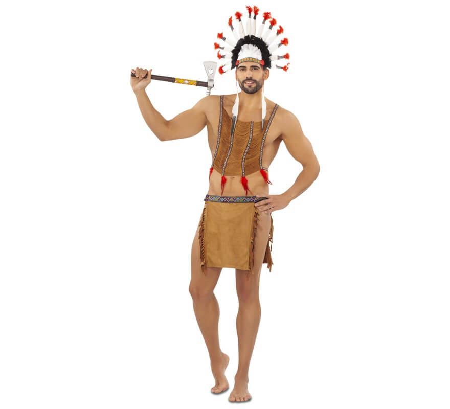 Disfraz de Indio Barato para hombre