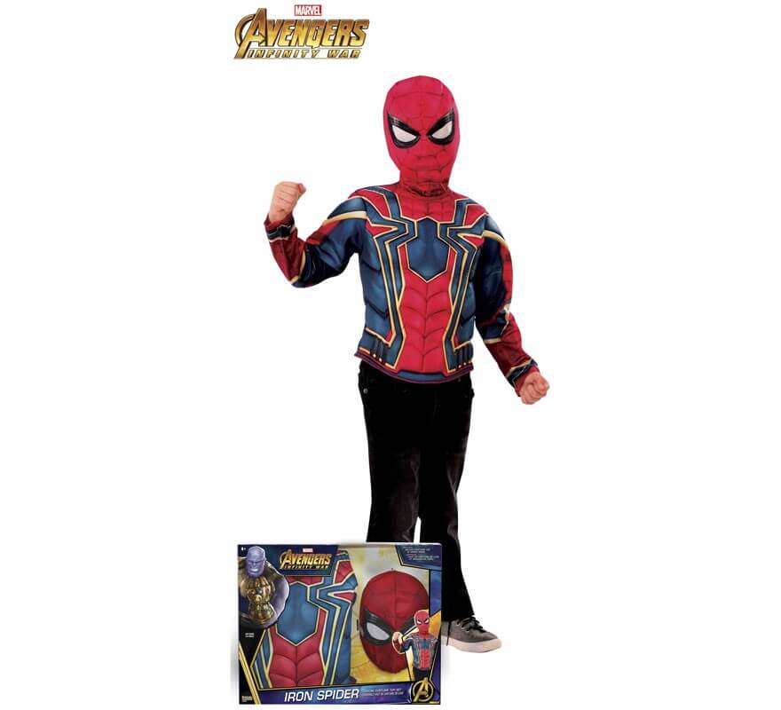 Costume Iron Spider The Avengers bambino