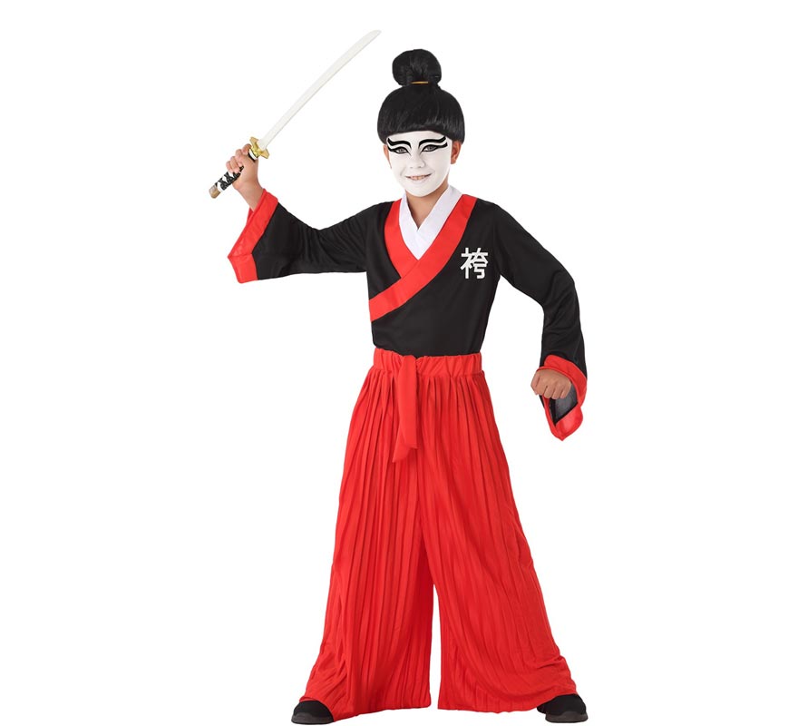 Japanese swordsman costume for boys