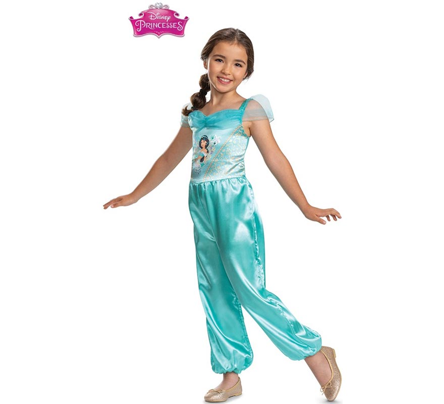 Jasmine costume classic blue costume for girls