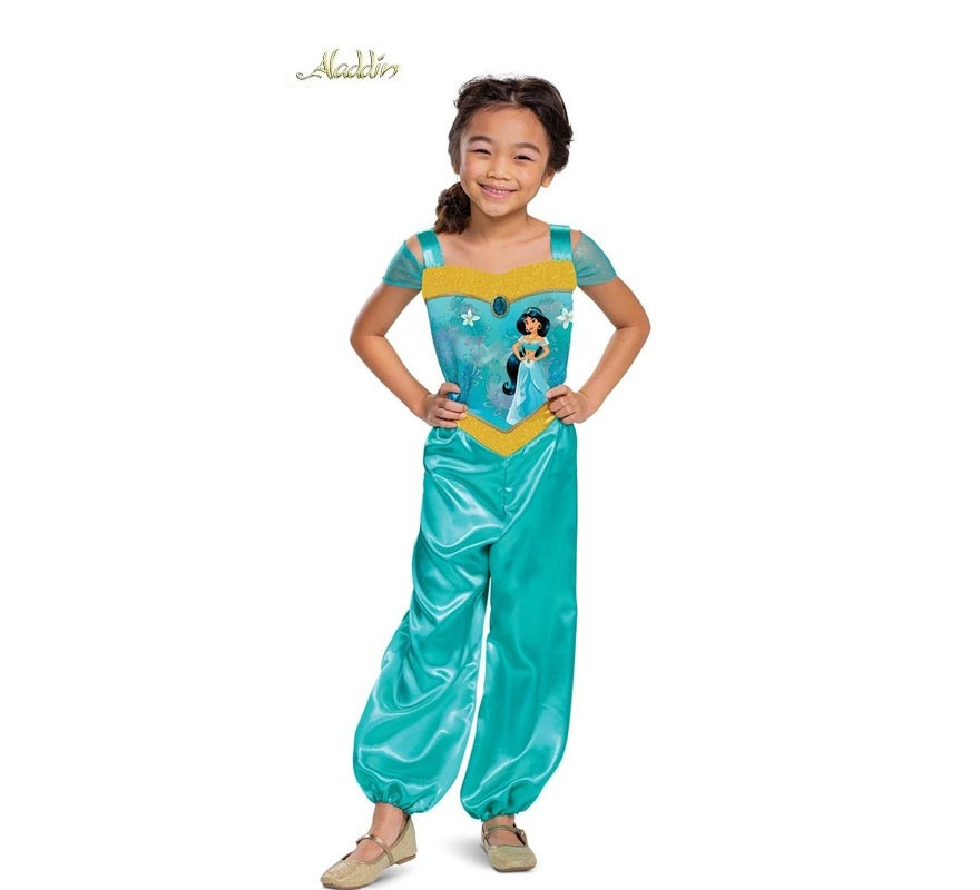 Costume Jasmine Disney Basic plus per bambina