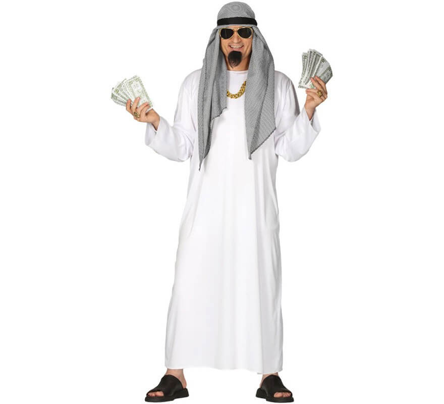 Karneval Herren Kostüm arabischer Scheich Ölscheich Smi 