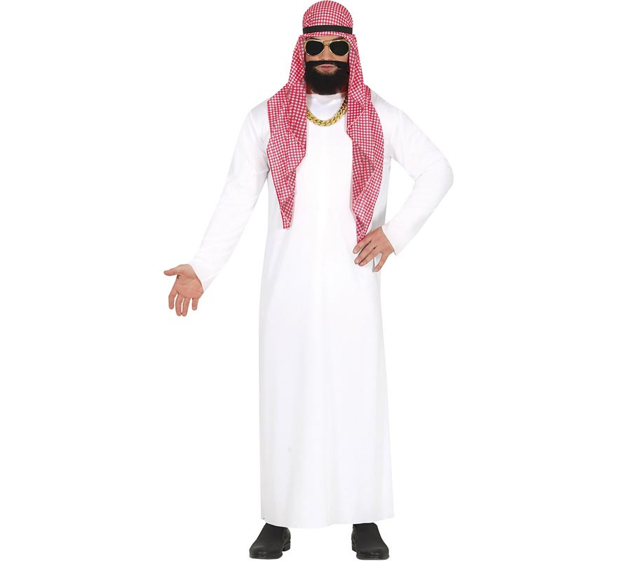 Disfraz de Jeque Arabe para adulto