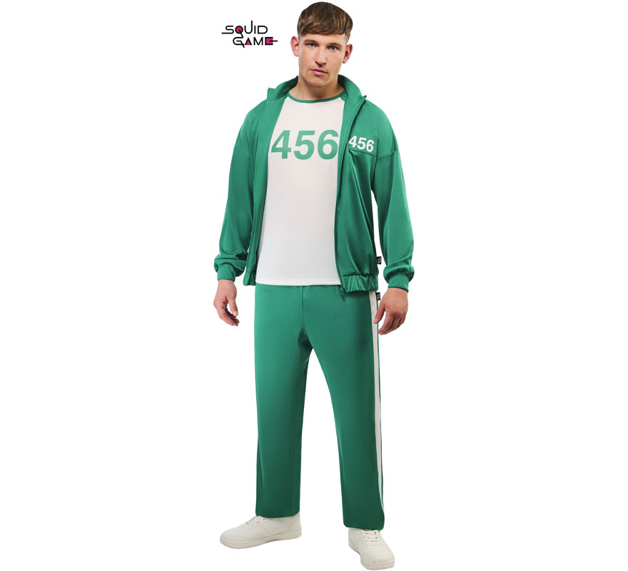 Squid Game Player 456 Costume for Men