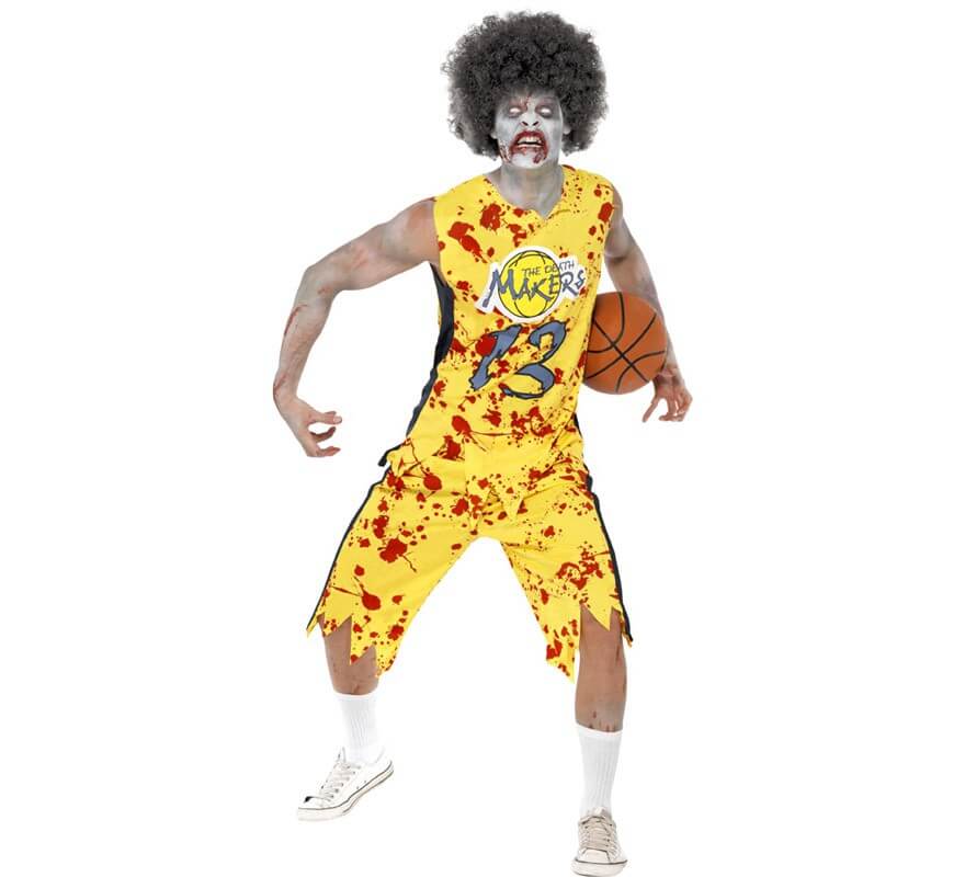 Disfraz de Jugador de Baloncesto Zombie para Hombre
