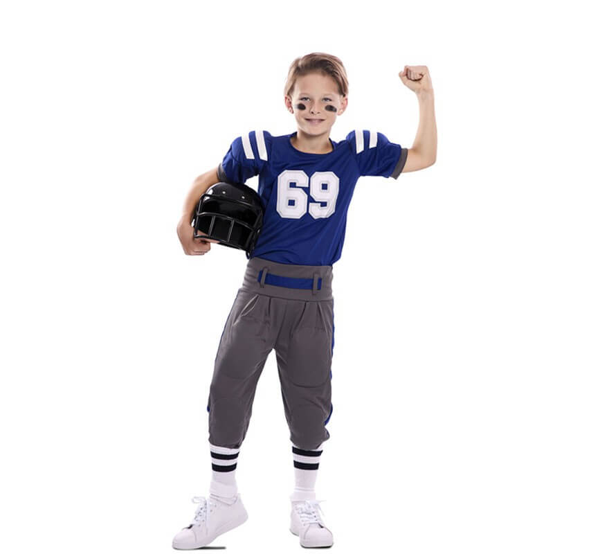 Armstrong Sinewi látigo Disfraz de Jugador de Fútbol Americano para niño