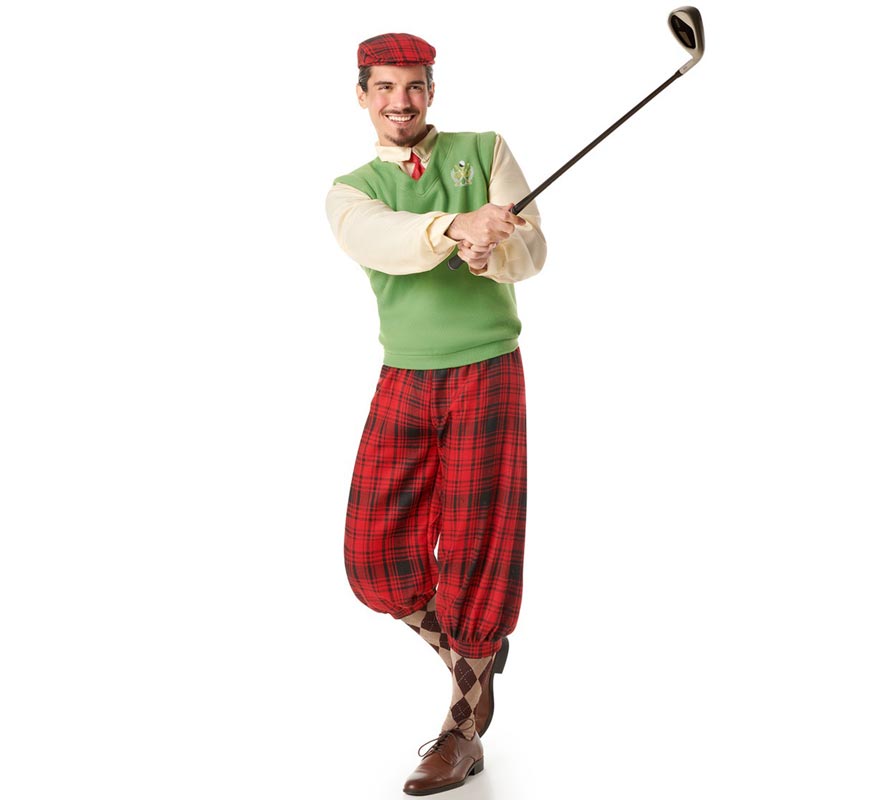 Men's Golf Player Costume