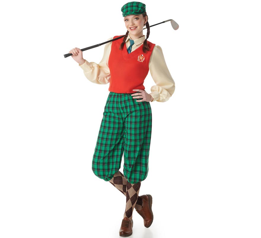 Women's Golf Player Costume