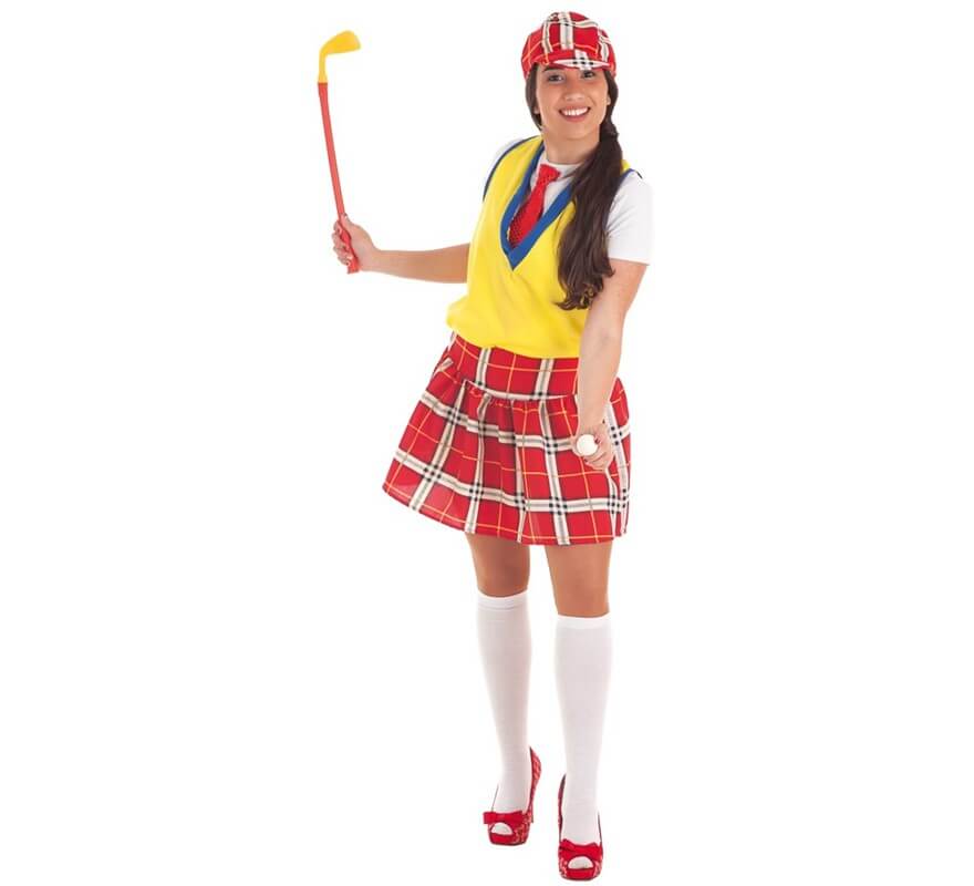 Peculiar Con Sótano Disfraz de Jugadora Golf para niña