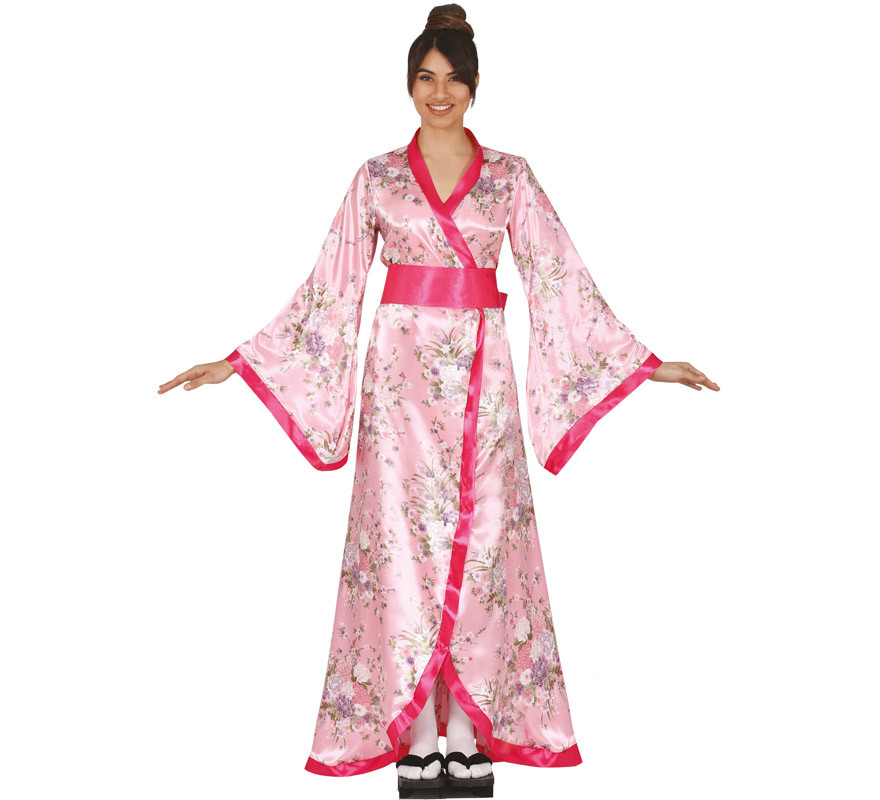 Pensativo Turbina muñeca Disfraz de Kimono Japonesa para Mujer