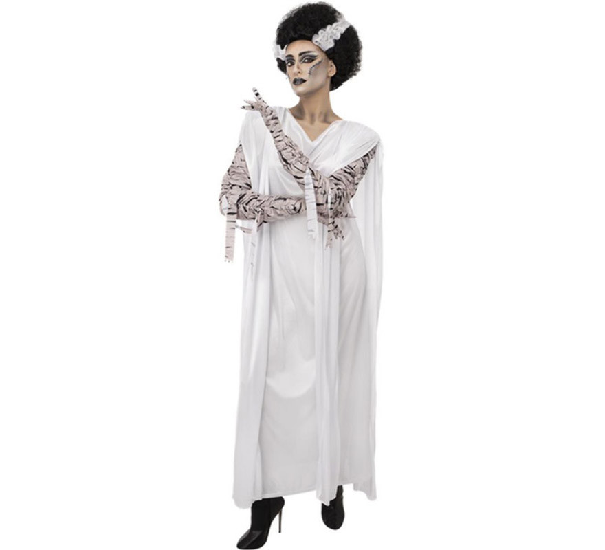 Disfraz de La novia de Frankenstein en Vestido para mujer