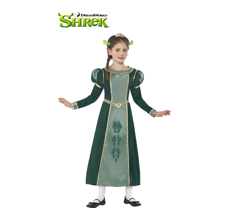 Disfraz De La Princesa Fiona De Shrek Para Nina