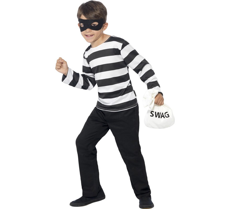 Disfraz de Ladrón de bancos para niños