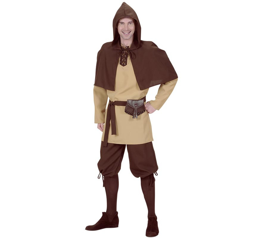 Brown German Landsquenet costume for men