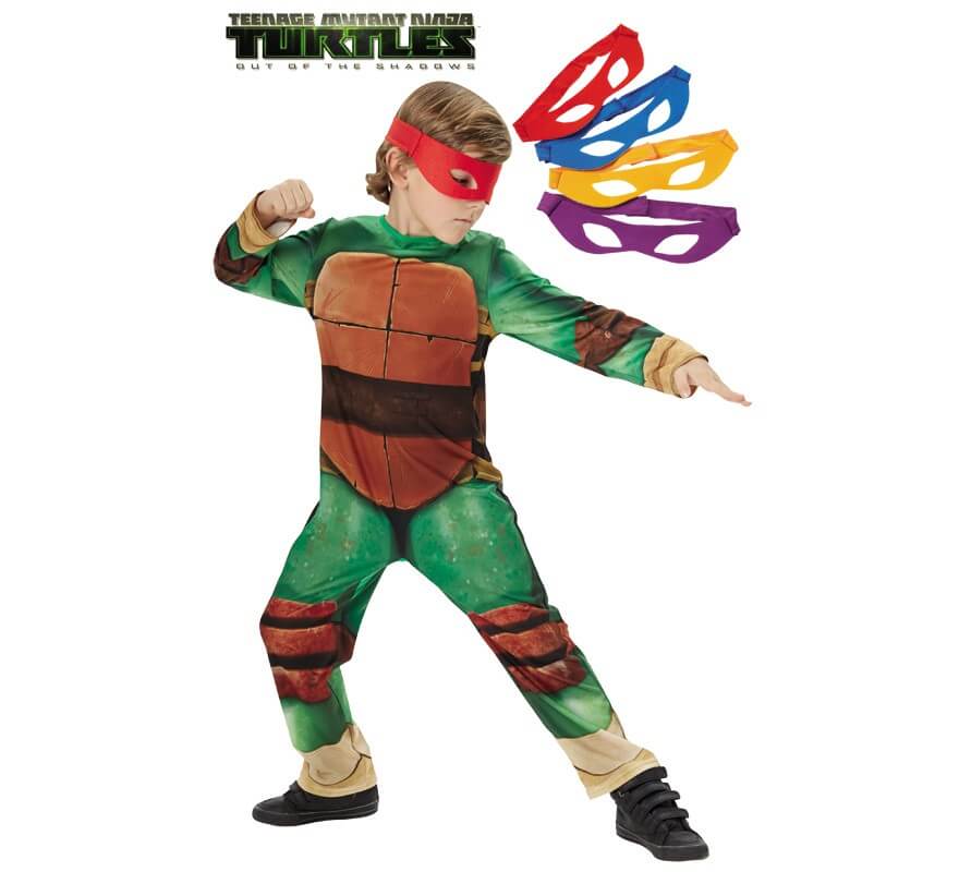 Disfraz de las Tortugas Ninja 2 Classic para niño