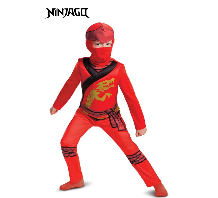 Lego Ninjago Red Kai Kai Costume for Kids