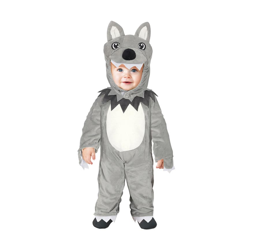 Gray Wolf Costume for Baby