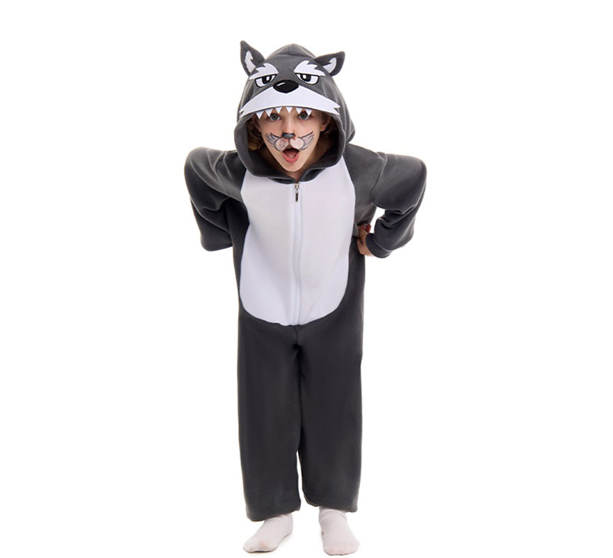 Costume da lupo grigio per bambino