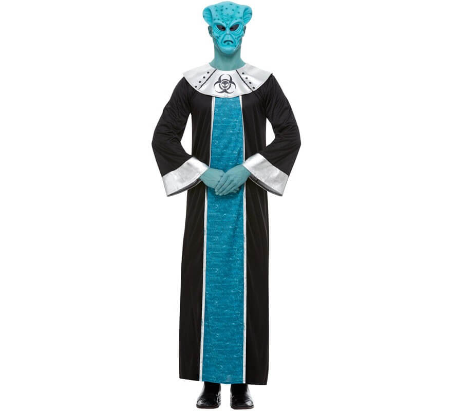 Disfraz de Lord Extraterrestre Azul para adultos