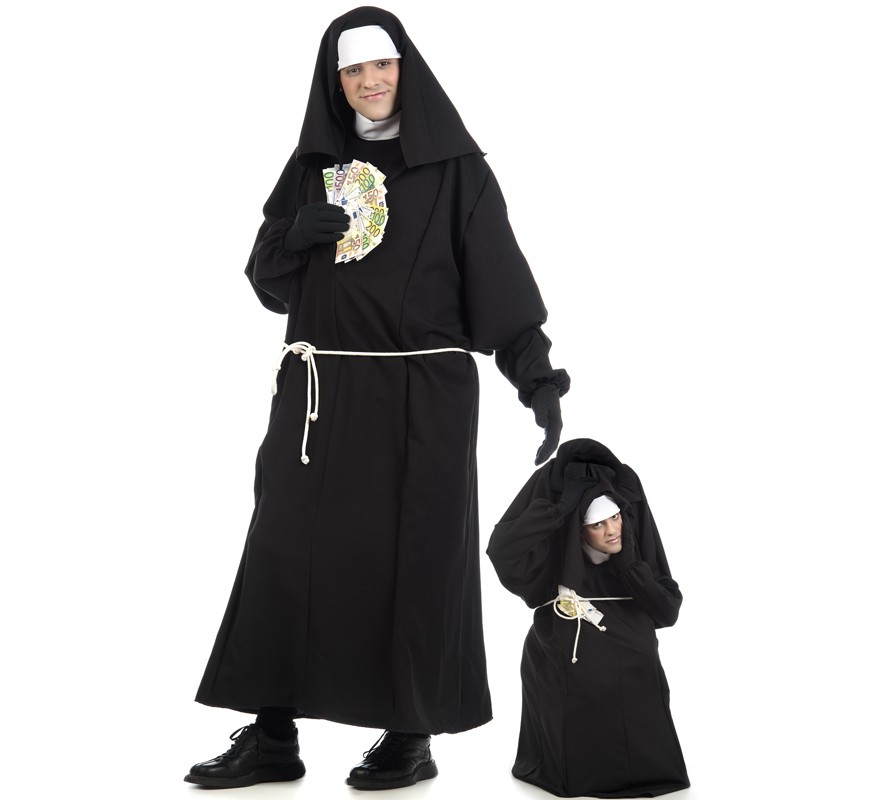 Disfraz de Madre Superiora Perdiendo la Cabeza para adultos