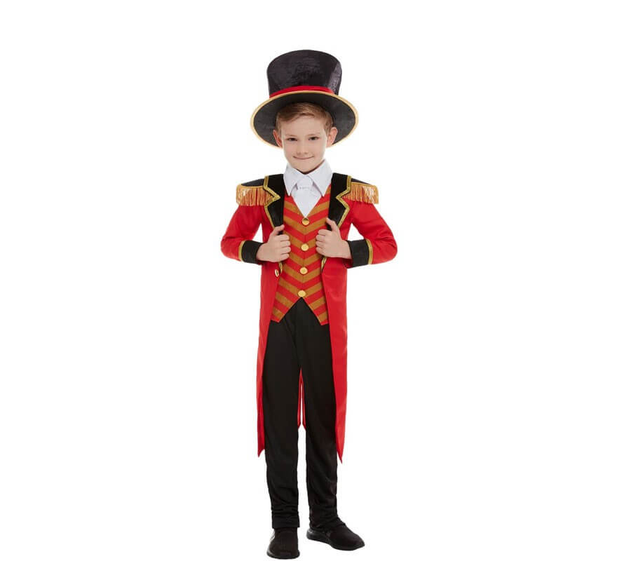 Vestido y sombrero de tutú de maestro de ceremonias Traje de circo