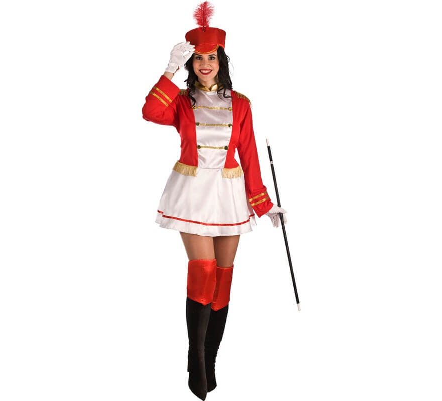 Disfraz de majorette rojo mujer: Disfraces adultos,y disfraces originales  baratos - Vegaoo