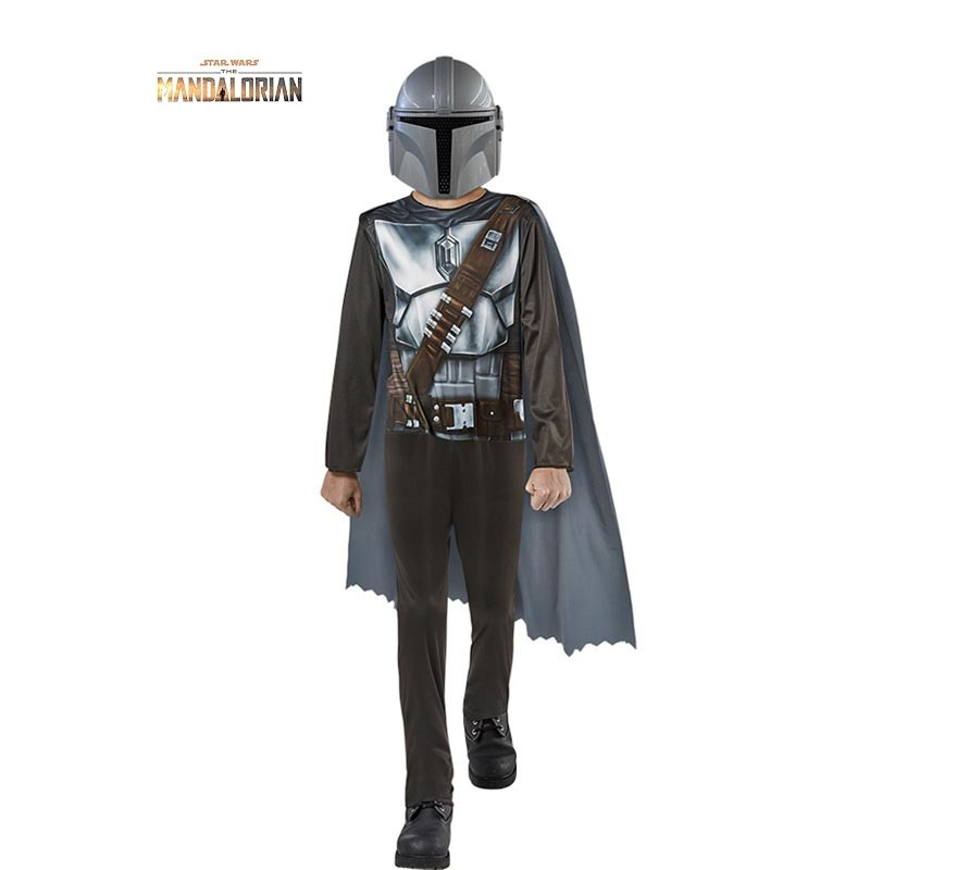 Mandalorian Star Wars Opp costume with mask for kids