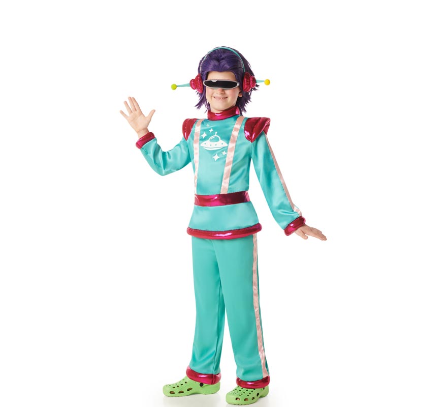 Space Martian costume for boys