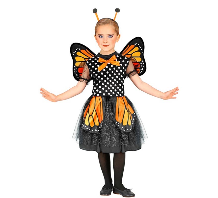 Orange Butterfly Costume for Girls