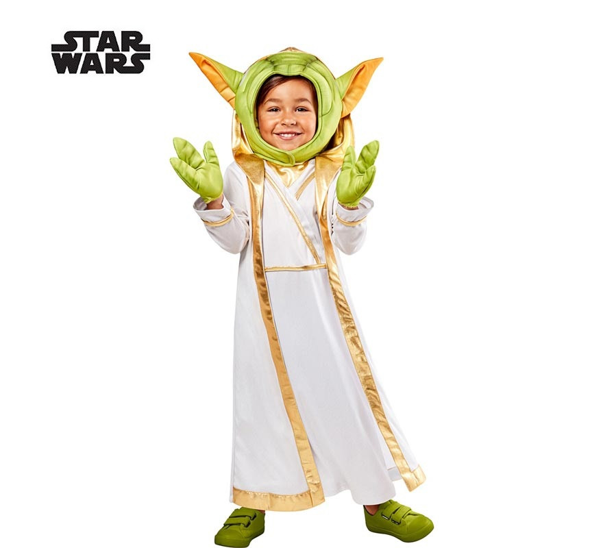 Star Wars Deluxe Young Jedi Master Yoda Costume for Kids