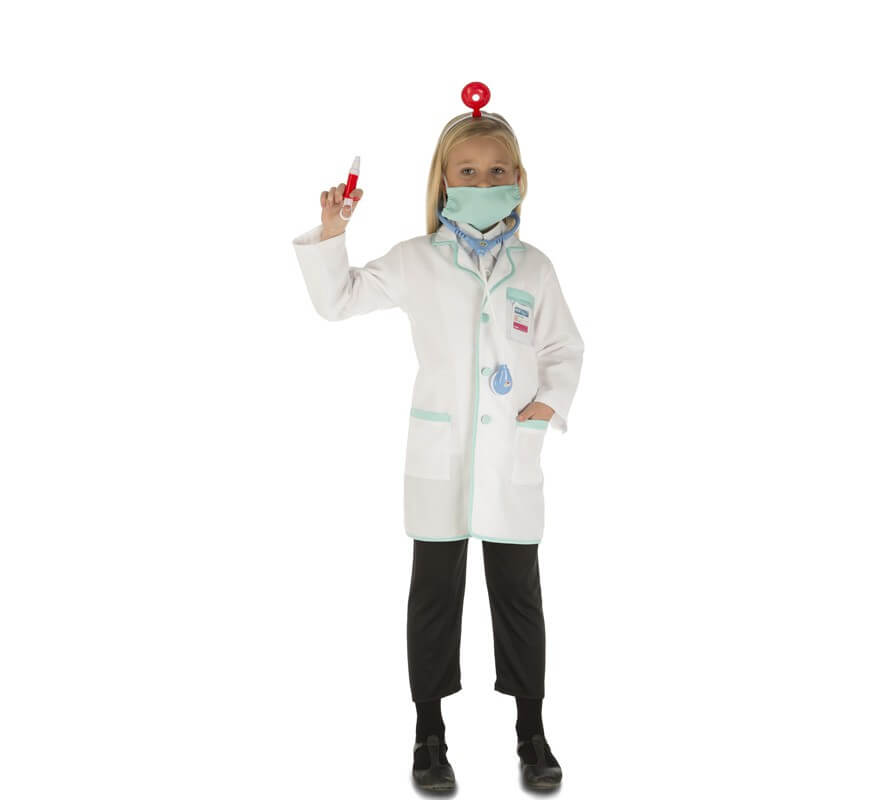 Fantasía Amplificar cansada Disfraz de Médico con accesorios para niños