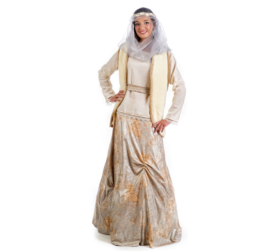 Disfraz de Medieval Aurelia para mujer