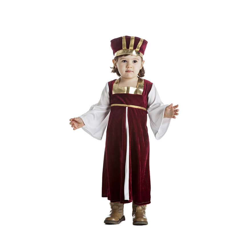 Disfraz de Medieval para niña y bebé