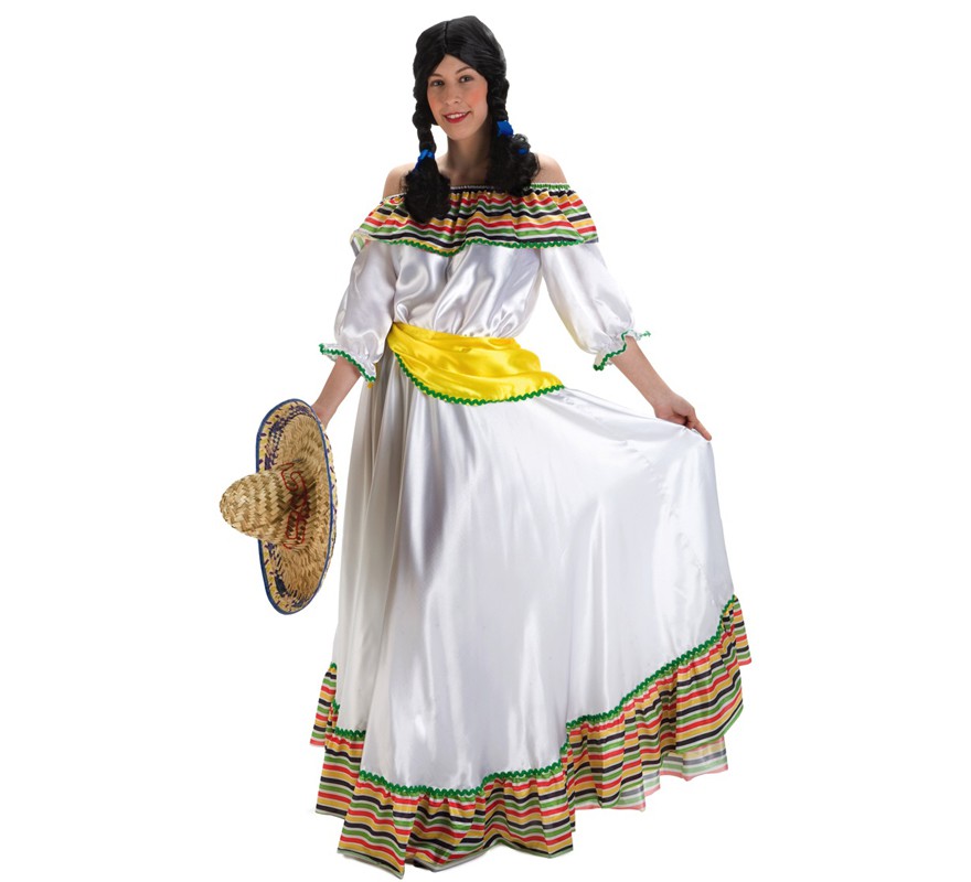 Disfraz de Mexicana lujo para mujer