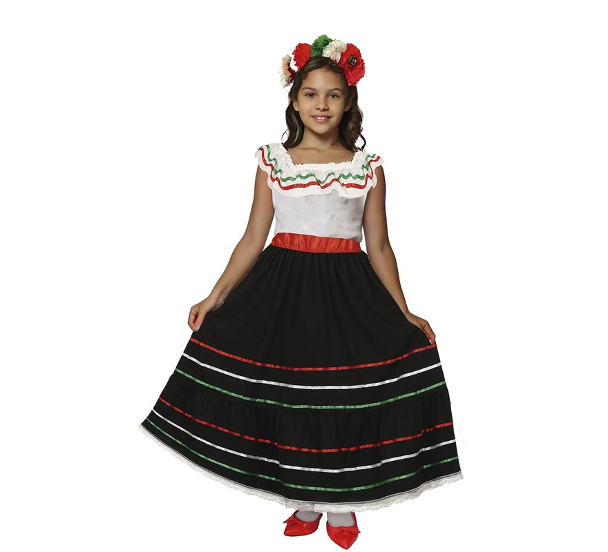 Mexican costume for girls
